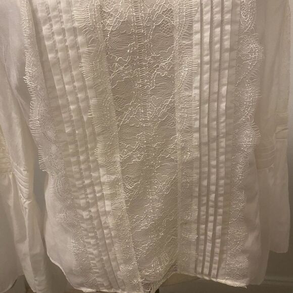 White House Black Market Celine Victorian blouse, size 6 - Picture 6 of 12